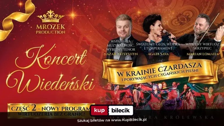 Najpiękniejszy koncert w Polsce. Zrób prezent ukochanej osobie.