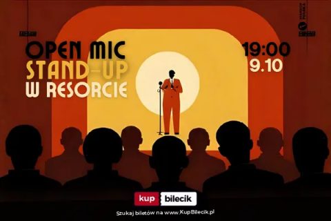 Komicy ;-): Stand-up Open Mic w Resorcie / 9.10.2026 / g.19:00