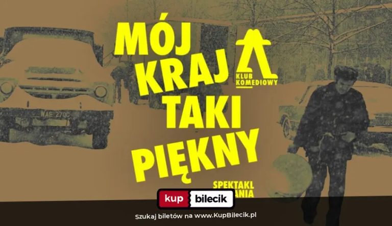 Spektakl improwizowany: Mój kraj taki piękny - spektakl do narzekania | NOWOŚĆ