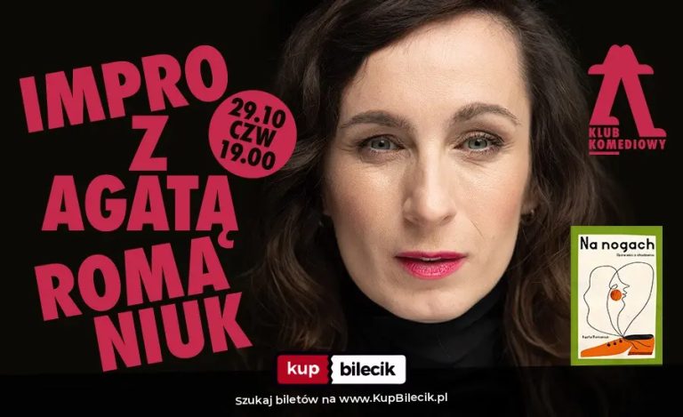 Spektakl improwizowany: "Na nogach" - impro o chodzeniu z Agatą Romaniuk