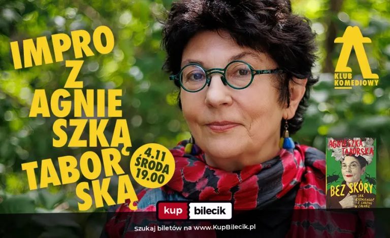 Spektakl improwizowany: "Bez skóry" - impro z Agnieszką Taborską