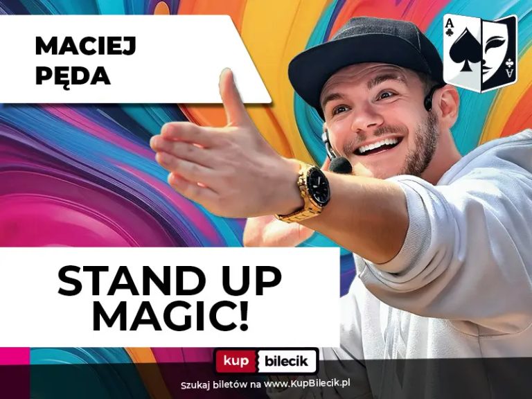 Maciej Pęda: Iluzje, śmiech i interakcja z publicznością - pokaz, który bawi dzieci i dorosłych!