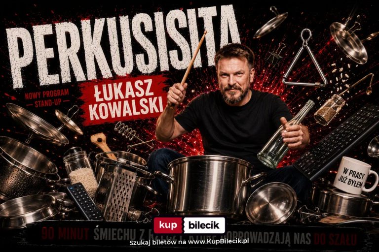Warszawa | Stand-Up w Programie "Perkusista" - Łukasz Kowalski | 08.12.2026 r. g.19:00