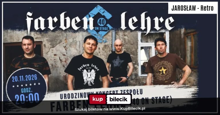 FARBEN LEHRE 40 ON STAGE