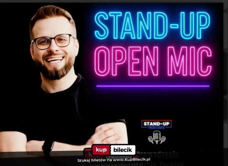 Marcin Turniak: Testy Żartów I Open Mic