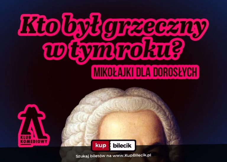 Spektakl improwizowany: Kto był grzeczny w tym roku? - Mikołajki dla dorosłych