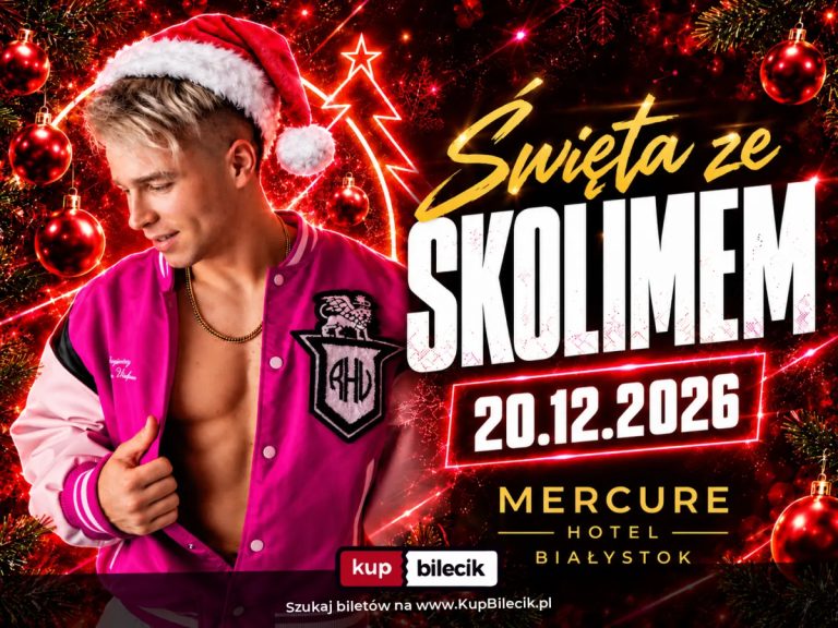 Konrad Skolimowski: "Święta ze Skolimem" w Hotelu Mercure Białystok
