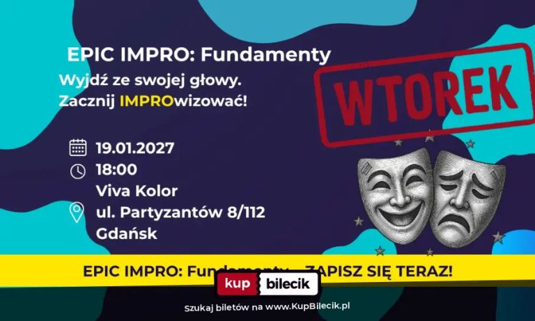 Jaśmina Dzas Kotlarek: EPICkie Impro Fundamenty Wtorek!