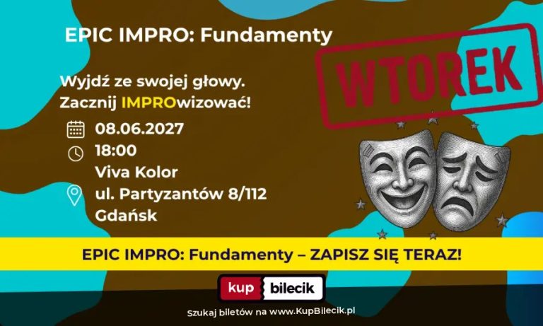 Jaśmina Dzas Kotlarek: EPICkie Impro Fundamenty Wtorek!