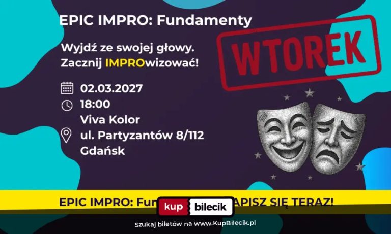 Jaśmina Dzas Kotlarek: EPICkie Impro Fundamenty Wtorek!