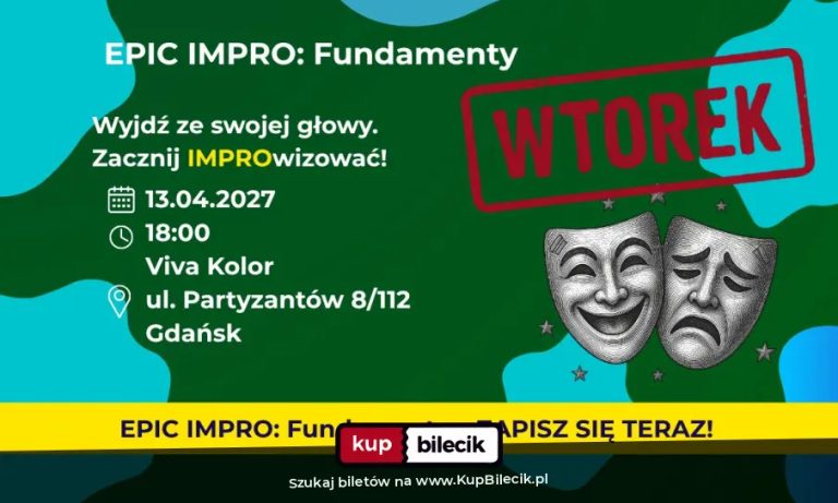Jaśmina Dzas Kotlarek: EPICkie Impro Fundamenty Wtorek!