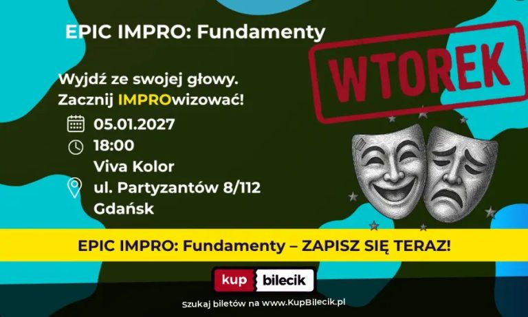 Jaśmina Dzas Kotlarek: EPICkie Impro Fundamenty Wtorek!