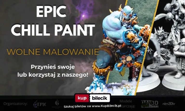 Warsztaty: EPIC CHILL PAINT - Wolne Malowanie i Integracja