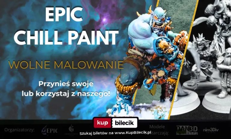 Warsztaty: EPIC CHILL PAINT - Wolne Malowanie i Integracja