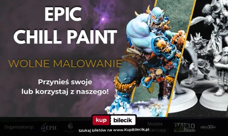 Warsztaty: EPIC CHILL PAINT - Wolne Malowanie i Integracja