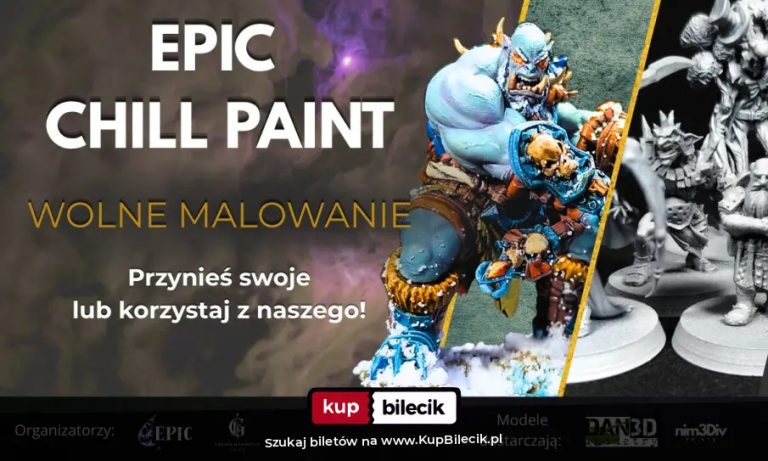Warsztaty: EPIC CHILL PAINT - Wolne Malowanie i Integracja