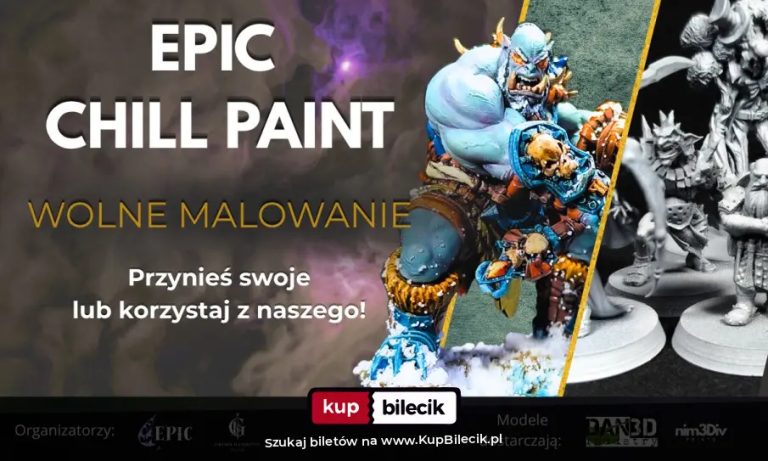 Warsztaty: EPIC CHILL PAINT - Wolne Malowanie i Integracja