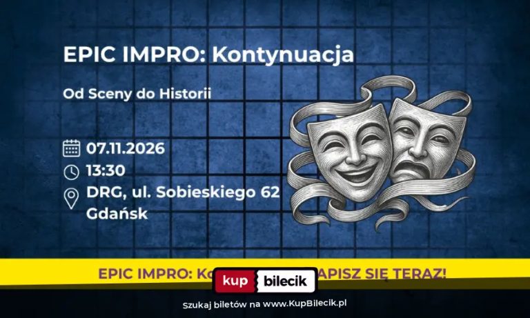 Jaśmina Dzas Kotlarek: EPIC Impro: Kontynuacja. Od Sceny do Historii