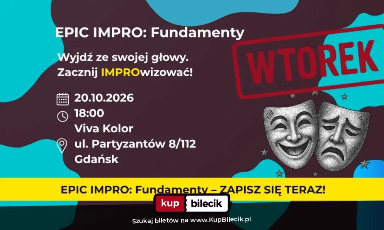 Jaśmina Dzas Kotlarek: EPIC Impro Fundamenty Wtorek!