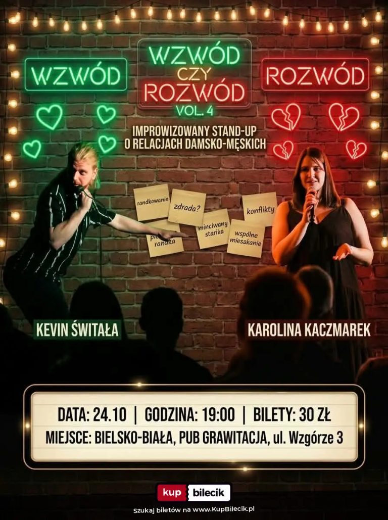 Kewin Świtała: Improwizowany stand-up