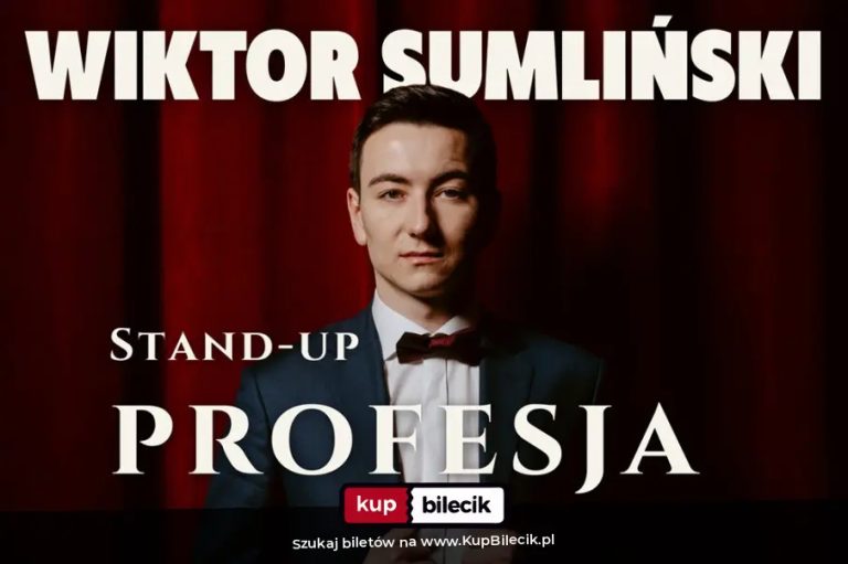 Wiktor Sumliński w programie stand-upowym "Profesja": II TERMIN