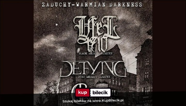 Koncerty zespołów Blissful Eclipse, Defying, Yfel 1710