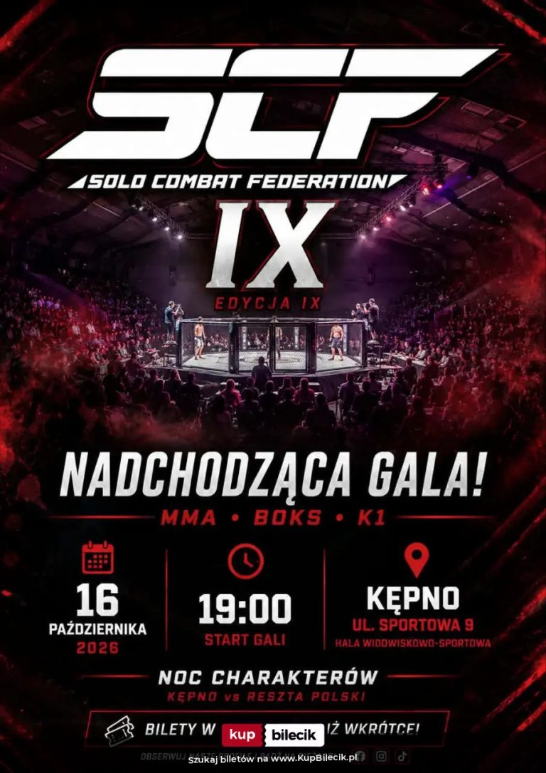 Gala MMA i K1 Solo Combat Federation: Gala SCF IX NOC CHARAKTERÓW