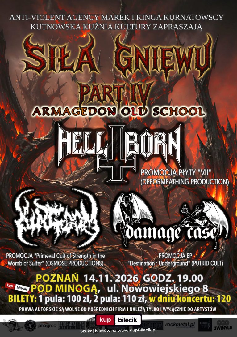 SIŁA GNIEWU PART IV: HELL-BORN, KINGDOM, DAMAGE CASE