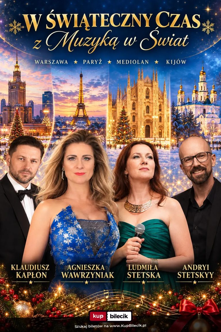 W ŚWIĄTECZNY CZAS Z MUZYKĄ W ŚWIAT
