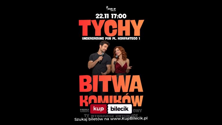 Komicy i stand-uperzy: Bitwa Zwycięzców! Ty wybierasz najśmieszniejszego komika!