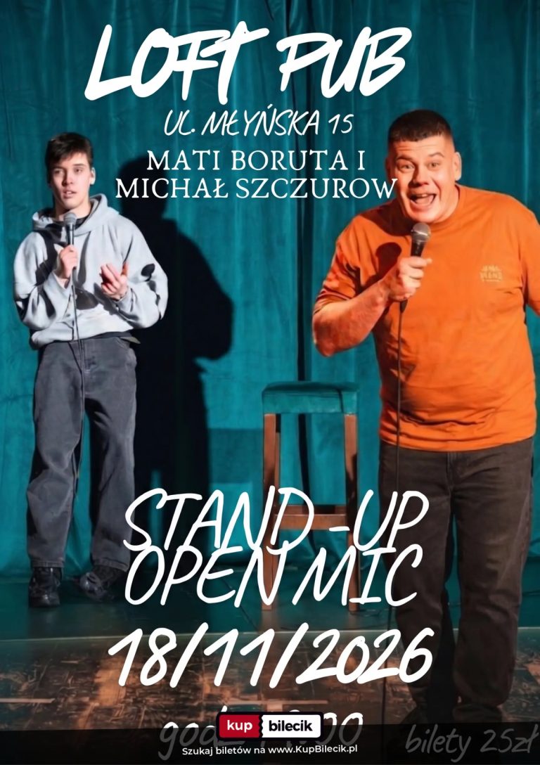 Stand-up Open Mic w Lofcie