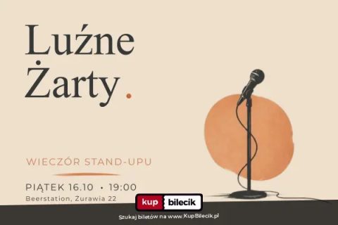 "Ognisko": Wieczór Stand-upu "Luźne Żarty" x 16.10