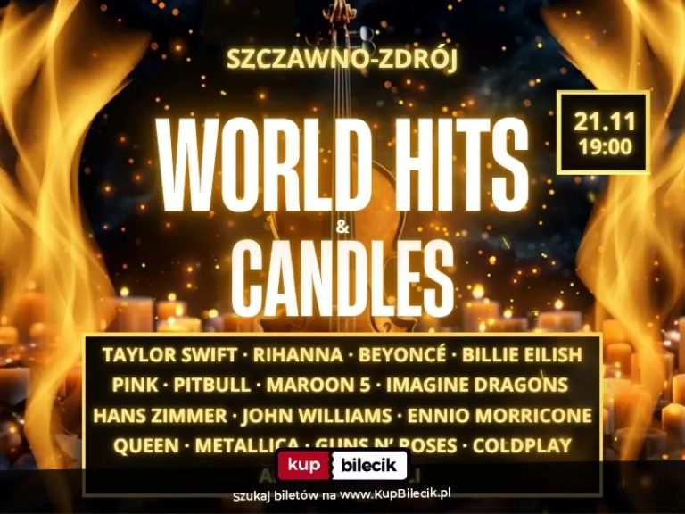 Muzyka przy blasku świec: Muzyczna magia przy blasku tysiąca świec