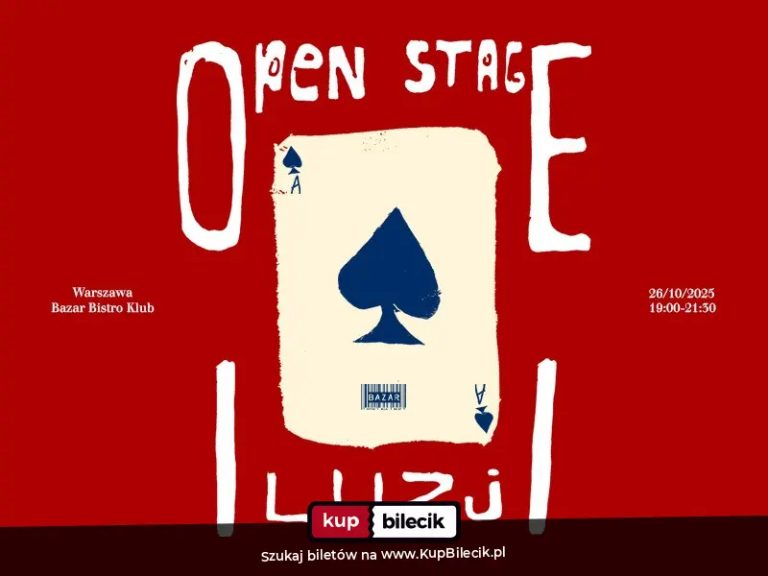 Open Stage Iluzji: Alternatywny sposób na spędzenie wieczoru - pokaz iluzji