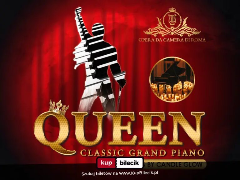 Candle Glow: Queen Classic Grand Piano