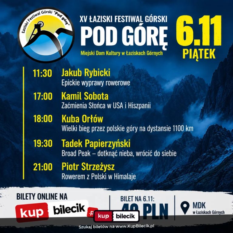 XV ŁAZISKI FESTIWAL GÓRSKI "POD GÓRĘ"