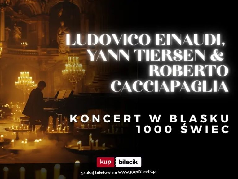 Everlight: Koncerty przy świecach: Koncert przy świecach - Ludovico Einaudi, Yann Tiersen and Roberto Cacciapaglia