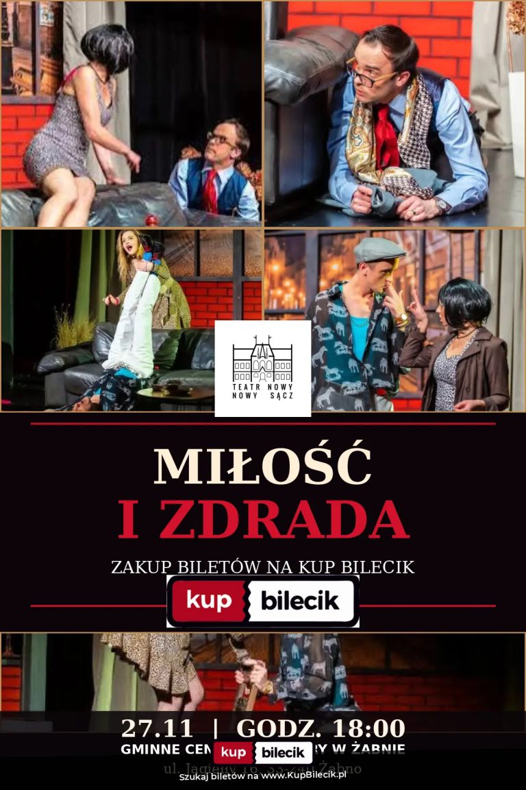 Spektakl "Miłość i zdrada"