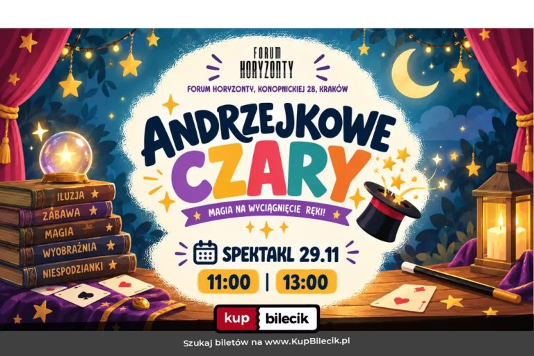 Andrzejkowe czary: Niezwykły pokaz iluzji dla dzieci