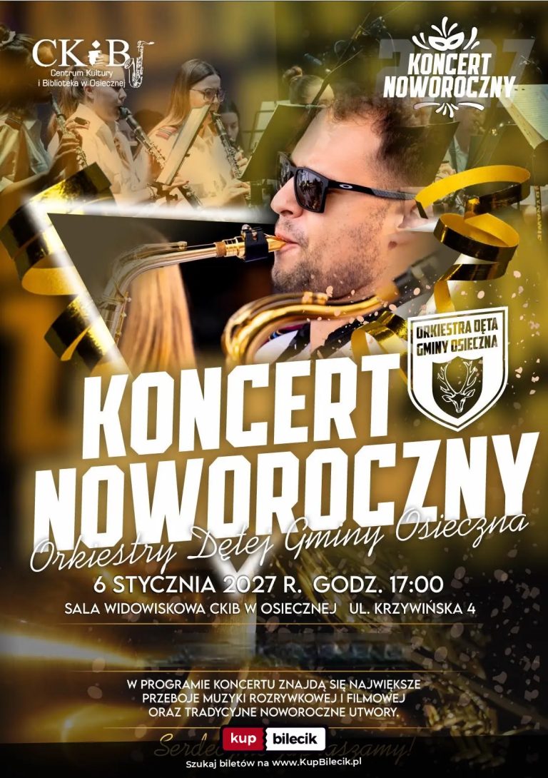 Orkiestra Dęta Gminy Osieczna: Koncert Noworoczny Orkiestry Dętej Gminy Osieczna