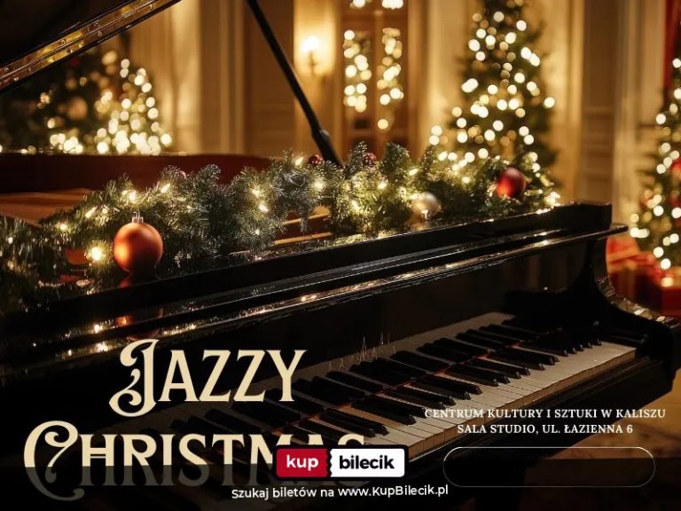 Jazzy Christmas - koncert Michała Sobierajskiego w Jarocinie