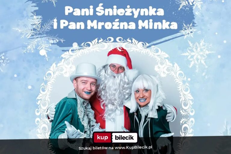 Zabawy dla dzieci: "Pani Śnieżynka i Pan Mroźna Minka"