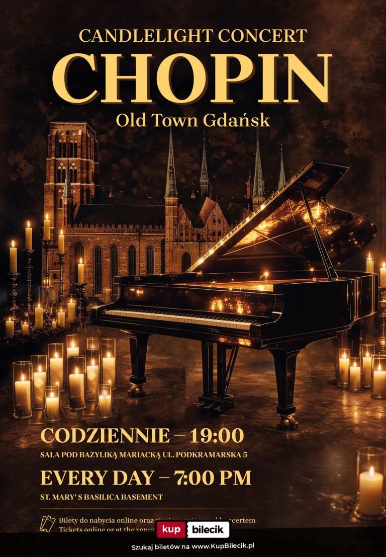 Candlelight Chopin Concert Old Town Gdańsk