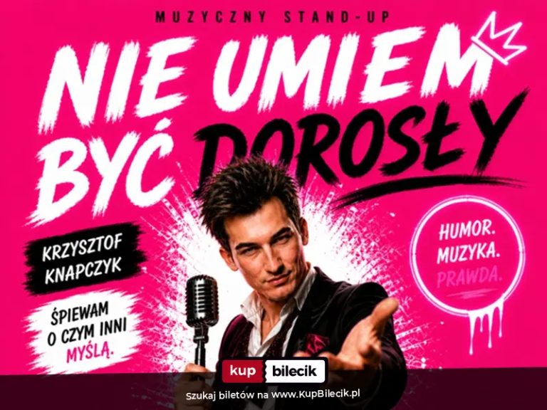 Wieczór z prawdą, śmiechem i muzyką - Krzysztof Knapczyk