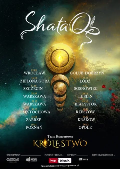 Trasa koncertowa promująca nowy album "Królestwo"