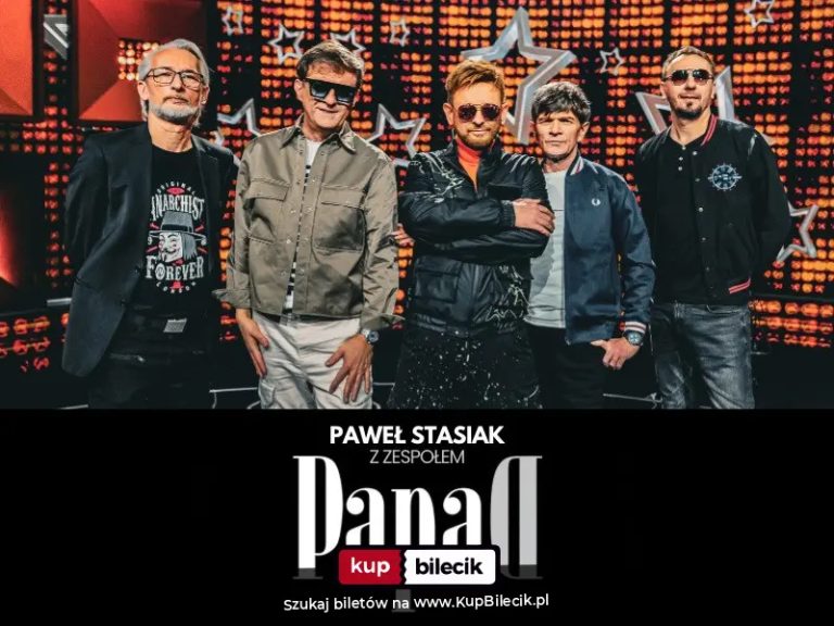 Paweł Stasiak z zespołem Papa D w Cavatina Hall