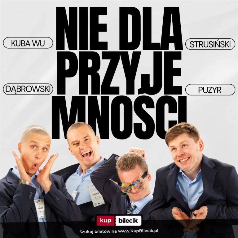 Bartek Strusiński, Kuba Wu, Filip Puzyr i Kuba Dąbrowski komentują .