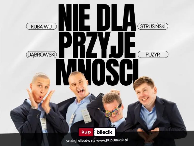 Bartek Strusiński, Kuba Wu, Filip Puzyr i Kuba Dąbrowski komentują .