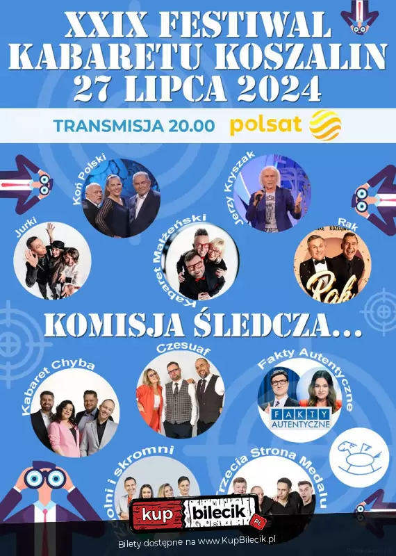 Festiwalu Kabaretu Koszalin 2024 "Komisja Śledcza"